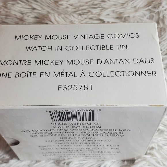 75th Anniversary Mickey Mouse Vintage Comics Watch in...